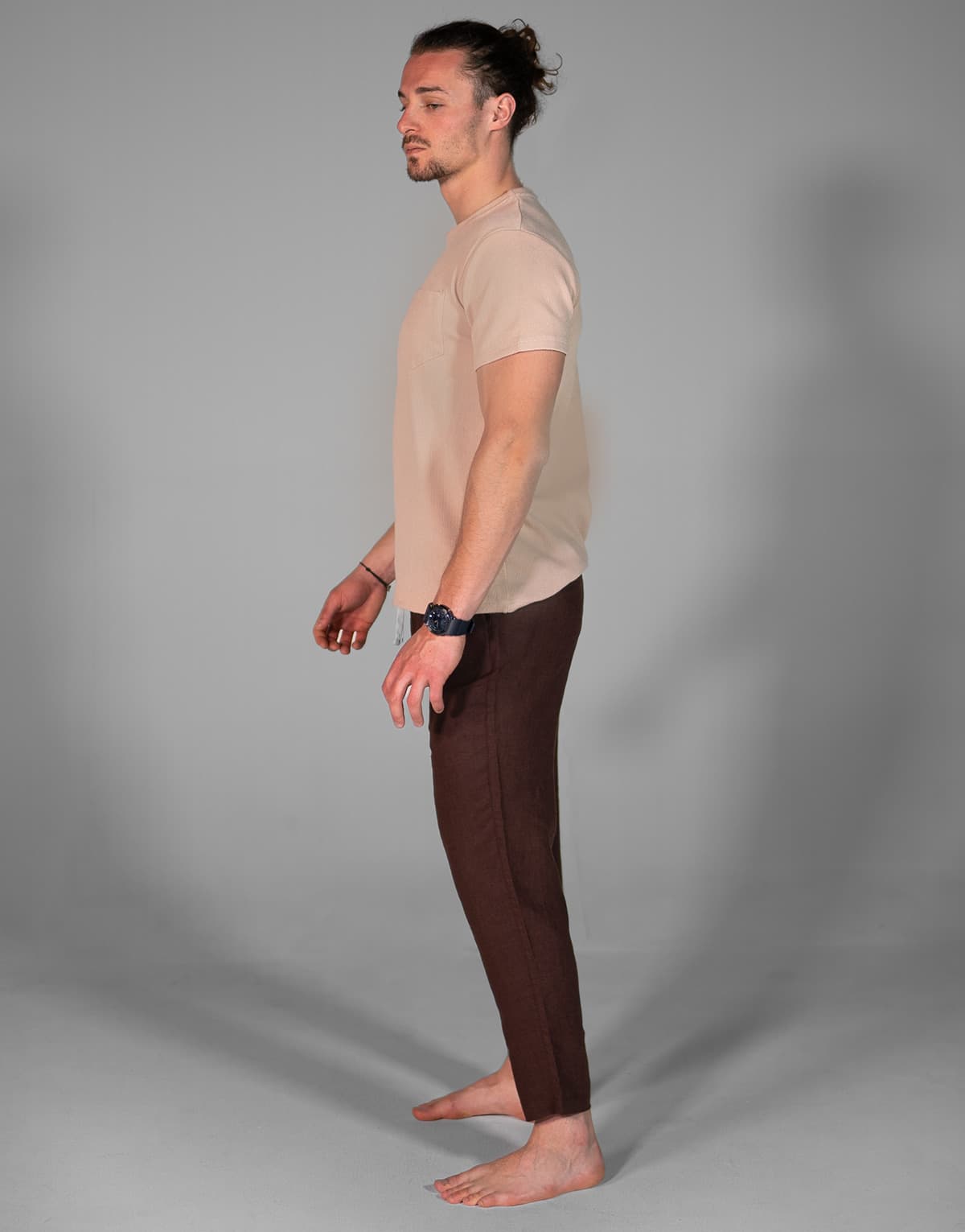 Men's T-Shirts THEAD. Beige