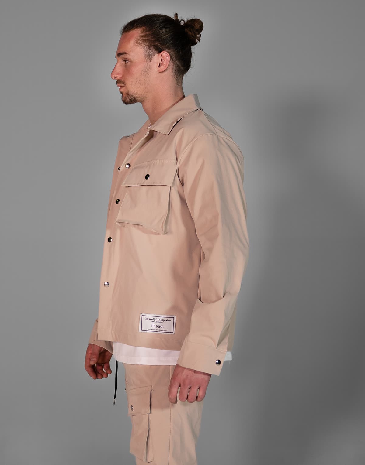 Men's Blazers THEAD. Beige