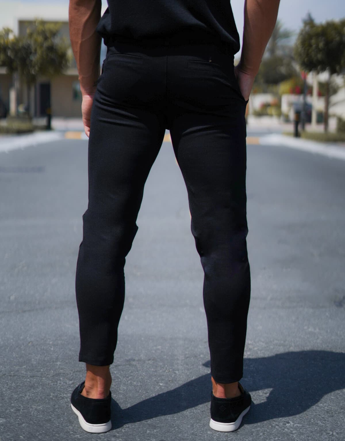 Men's Pants THEAD. Black