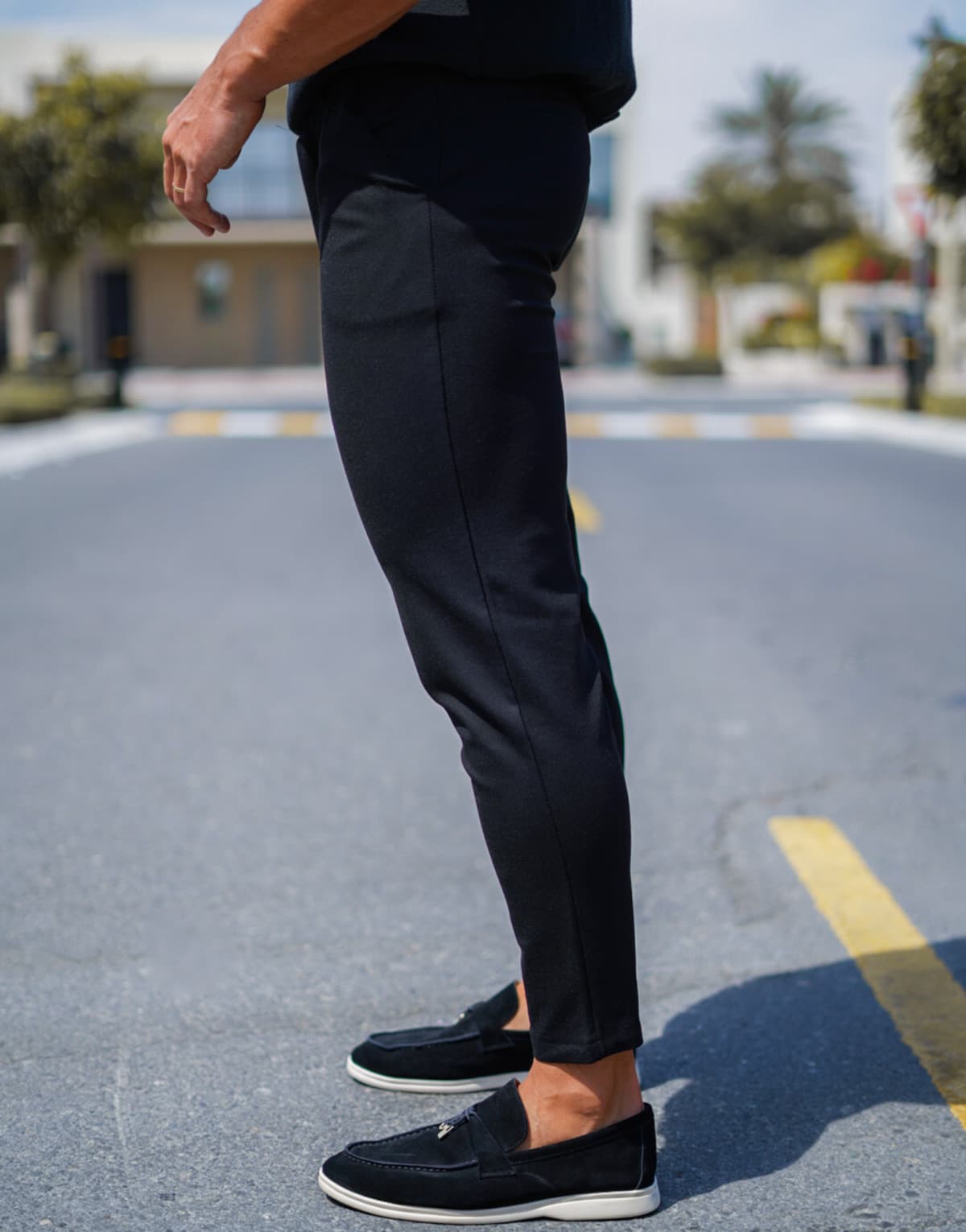 Men's Pants THEAD. Black