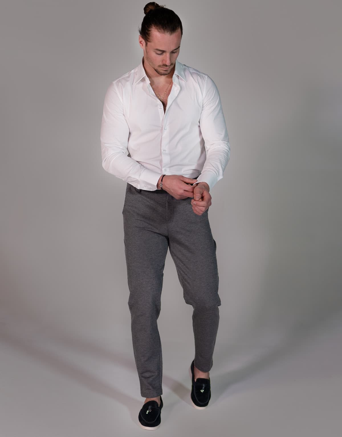 Men's Pants THEAD. Gray