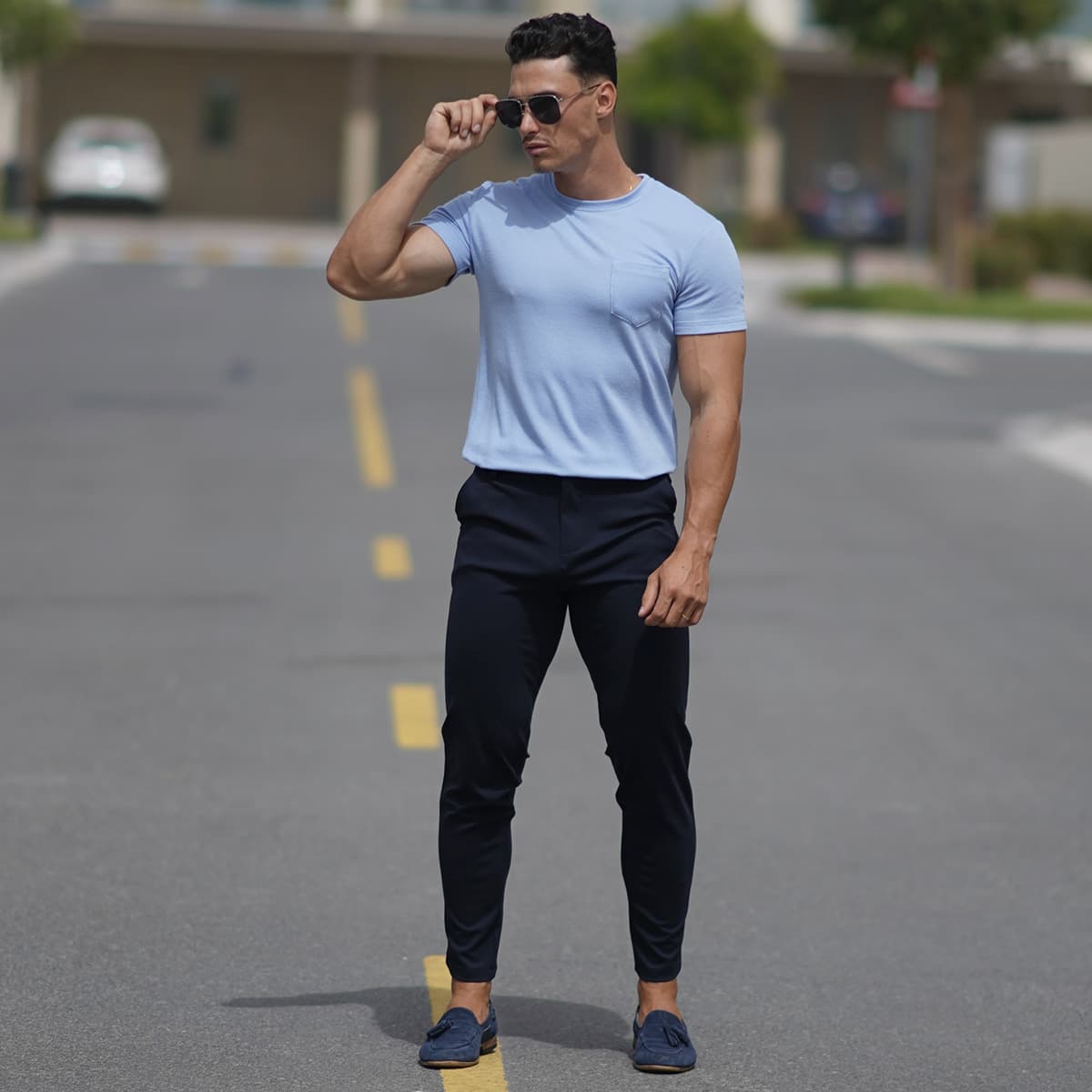 Men's Pants THEAD. Black