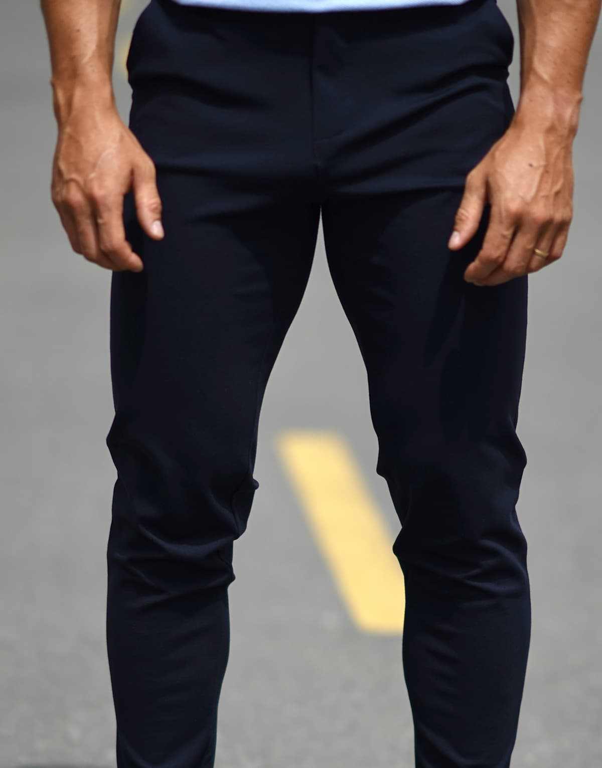 Men's Pants THEAD. Blue