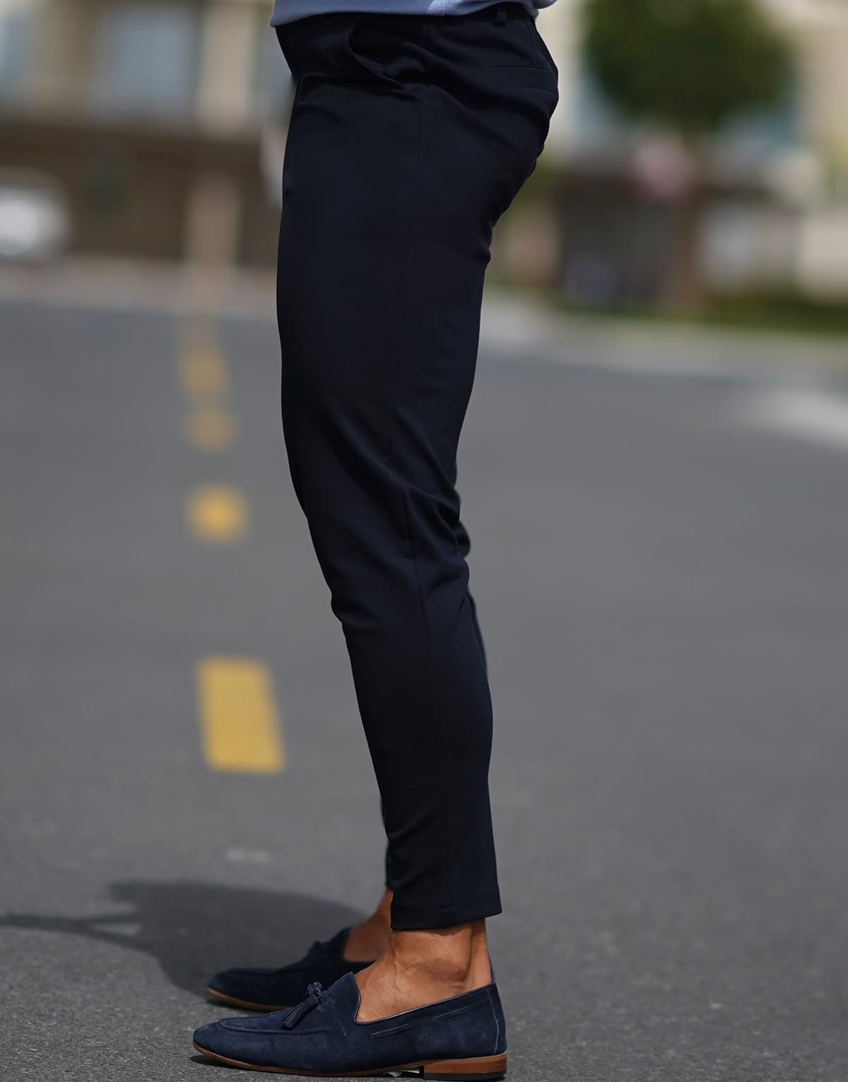 Men's Pants THEAD. Blue