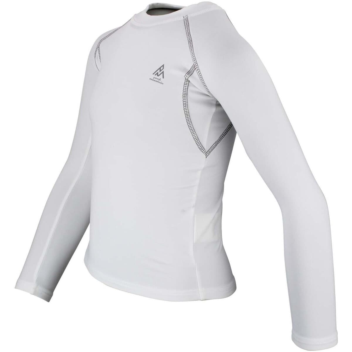 Men's T-Shirts Peak Mountain White