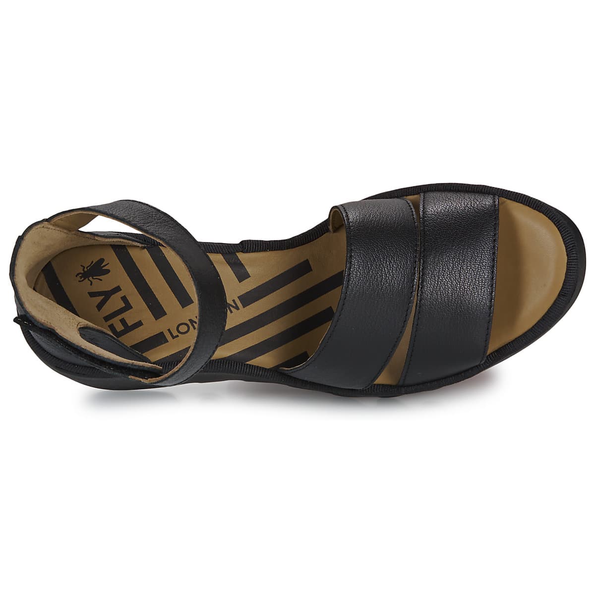 Women's Platforms Fly London Black