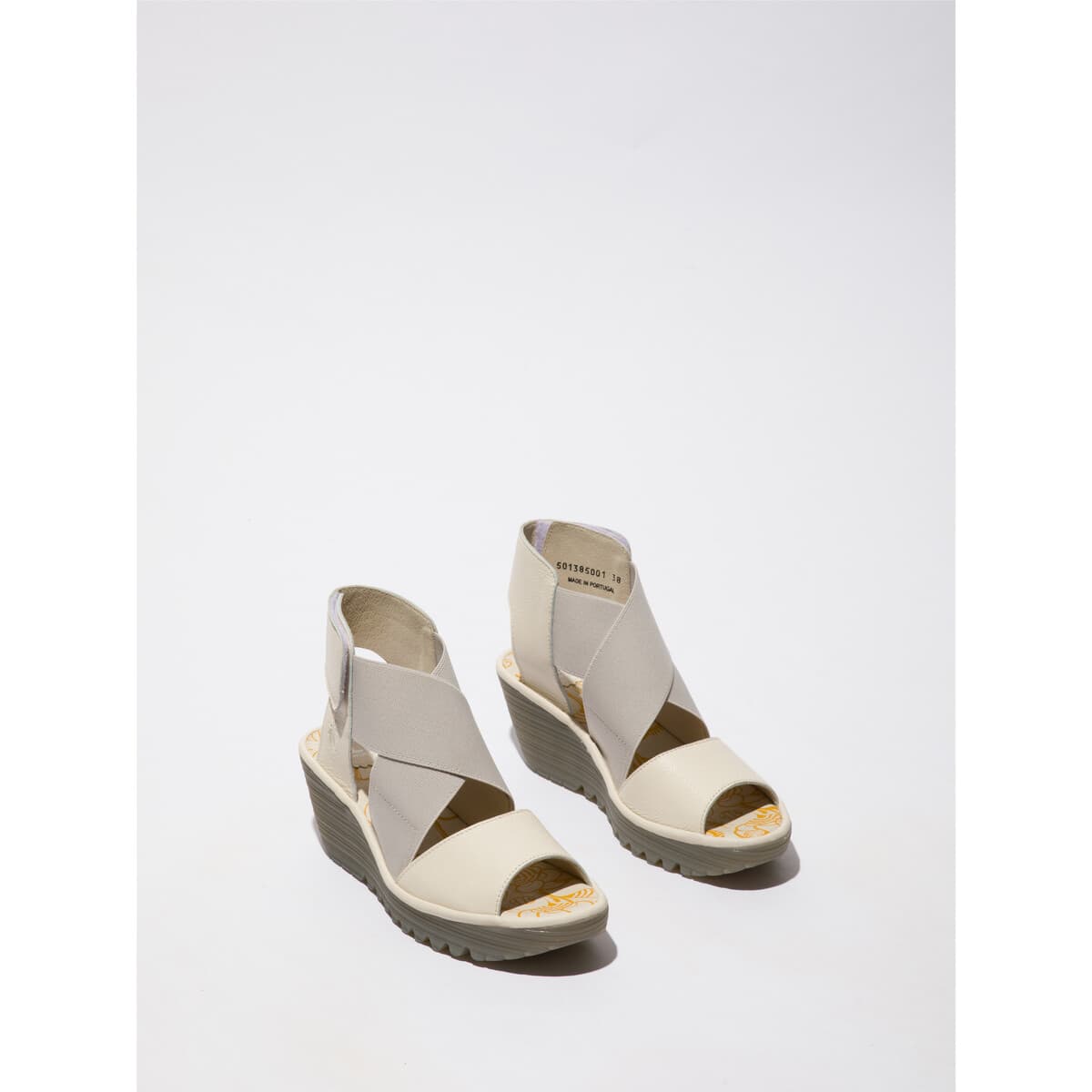 Women's Platforms Fly London White
