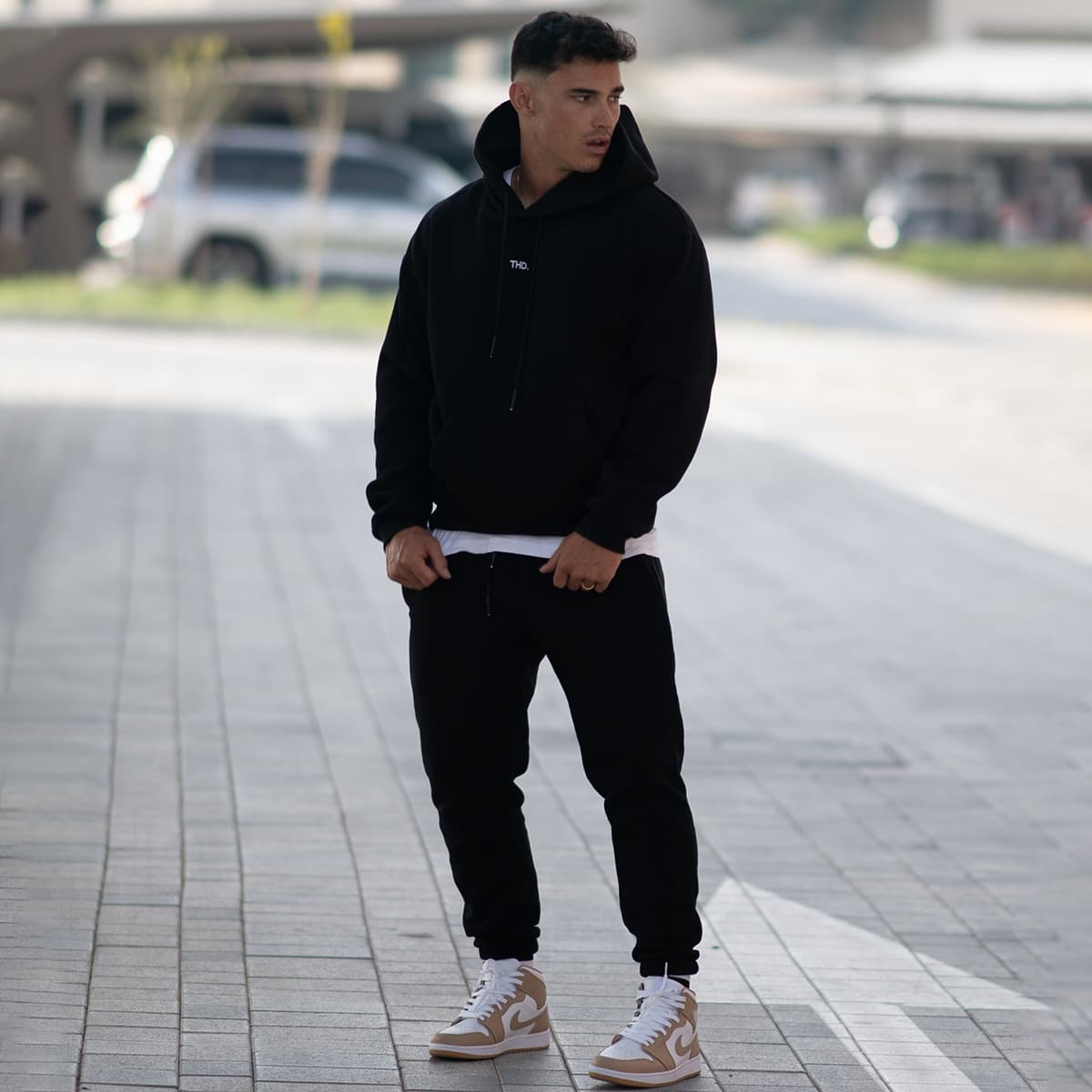 T-shirt με κουκούλα THEAD. JOSH SWEAT