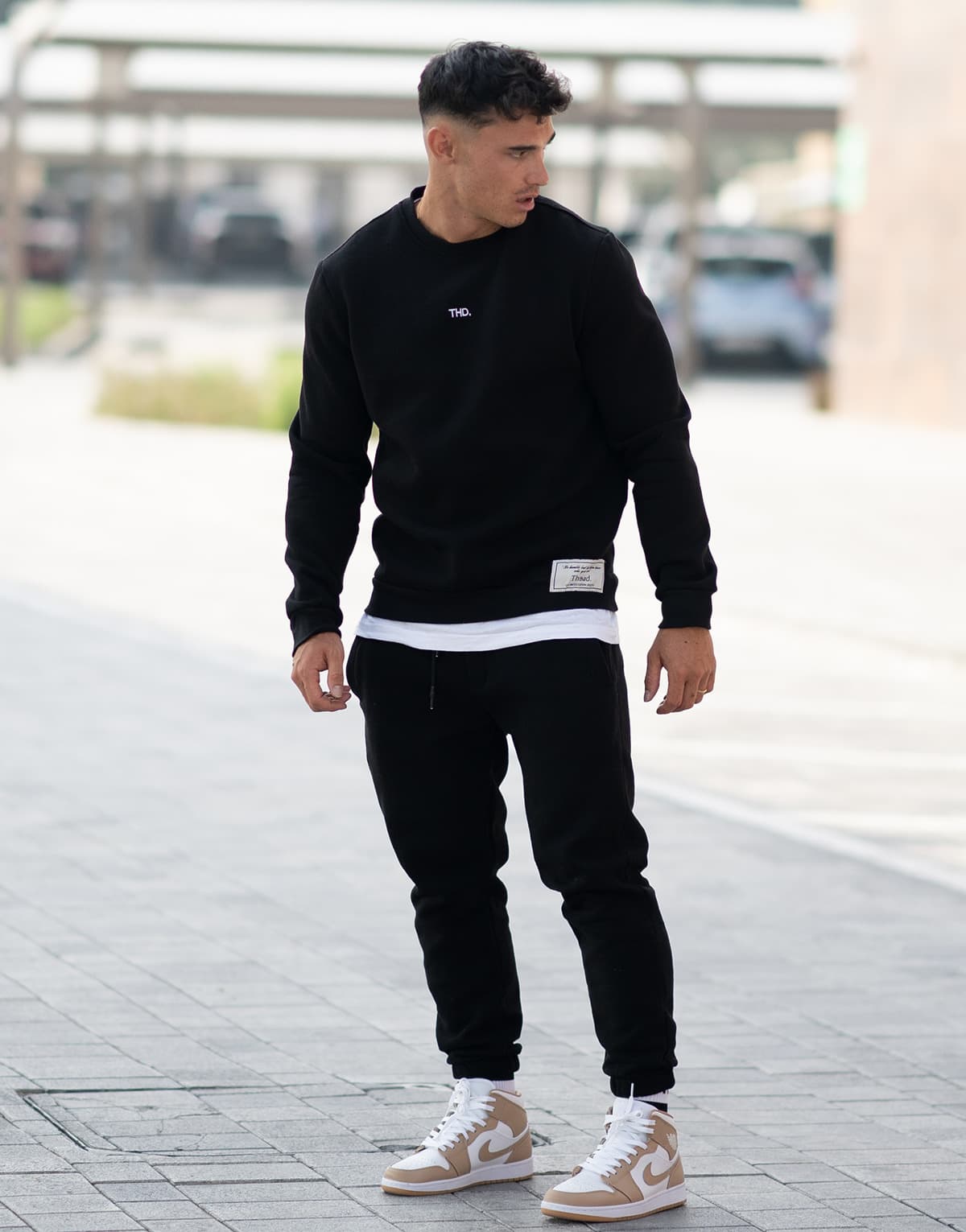 Women's Sports T-Shirts THEAD. Black