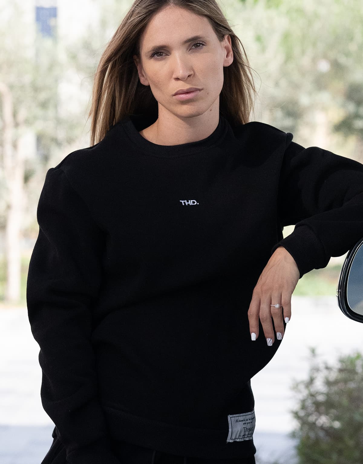 Women's Sports T-Shirts THEAD. Black