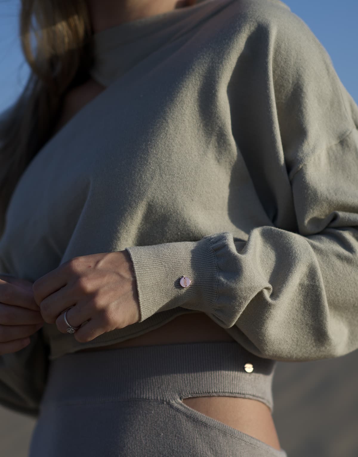 Women's T-Shirts THEAD. Beige