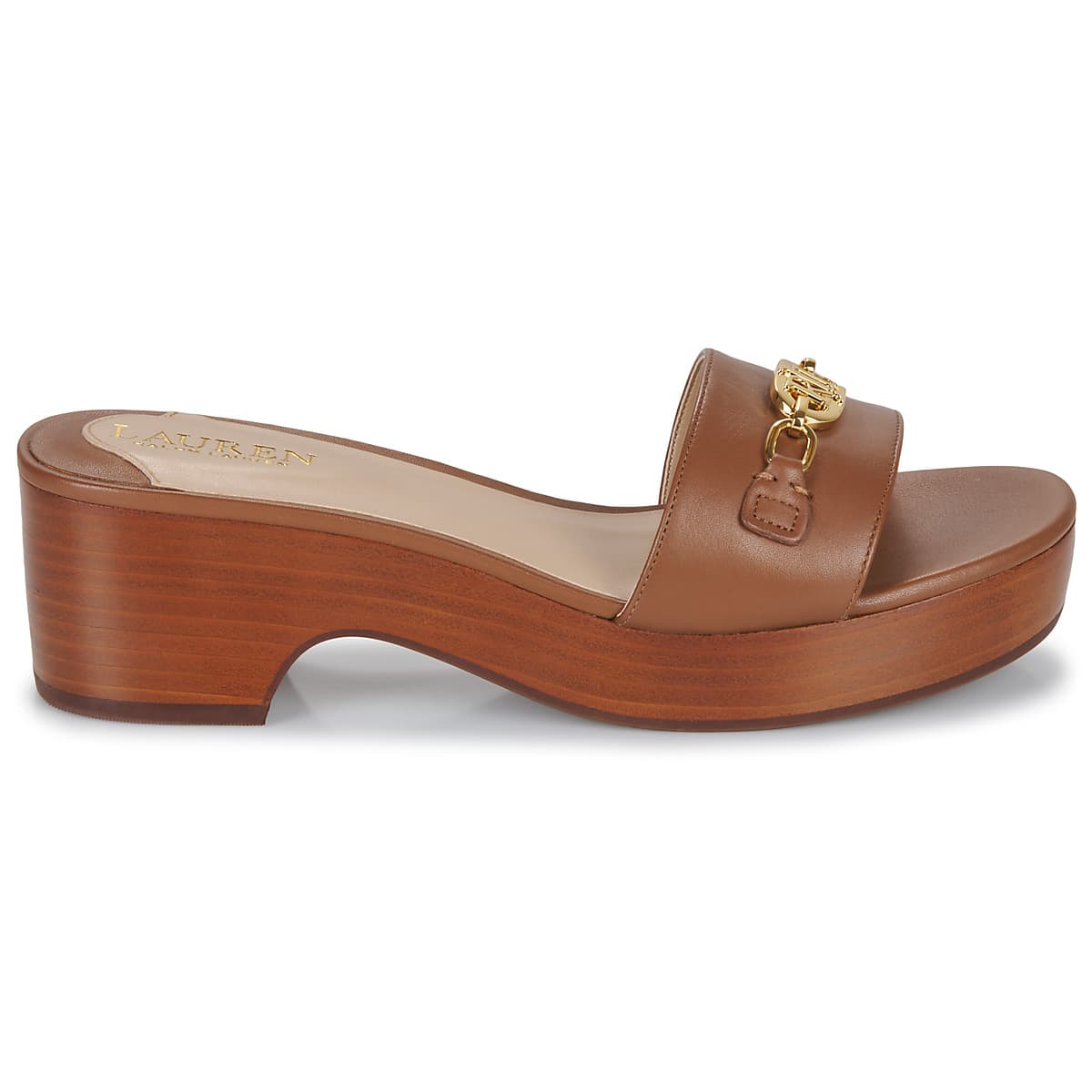 Women's Mules Lauren Ralph Lauren Brown