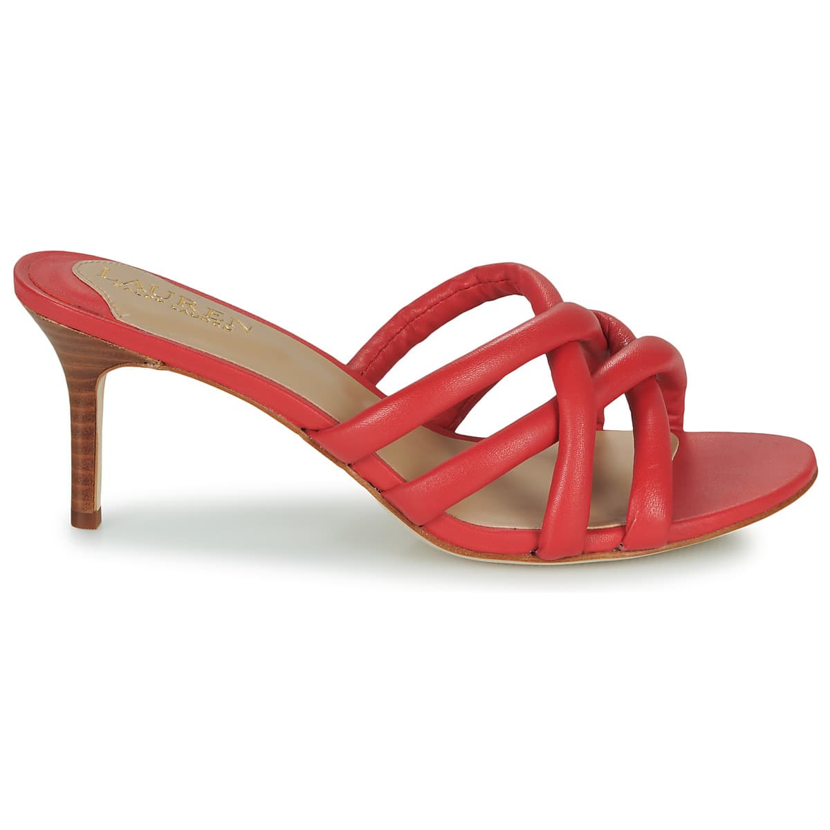 Women's Mules Lauren Ralph Lauren Red