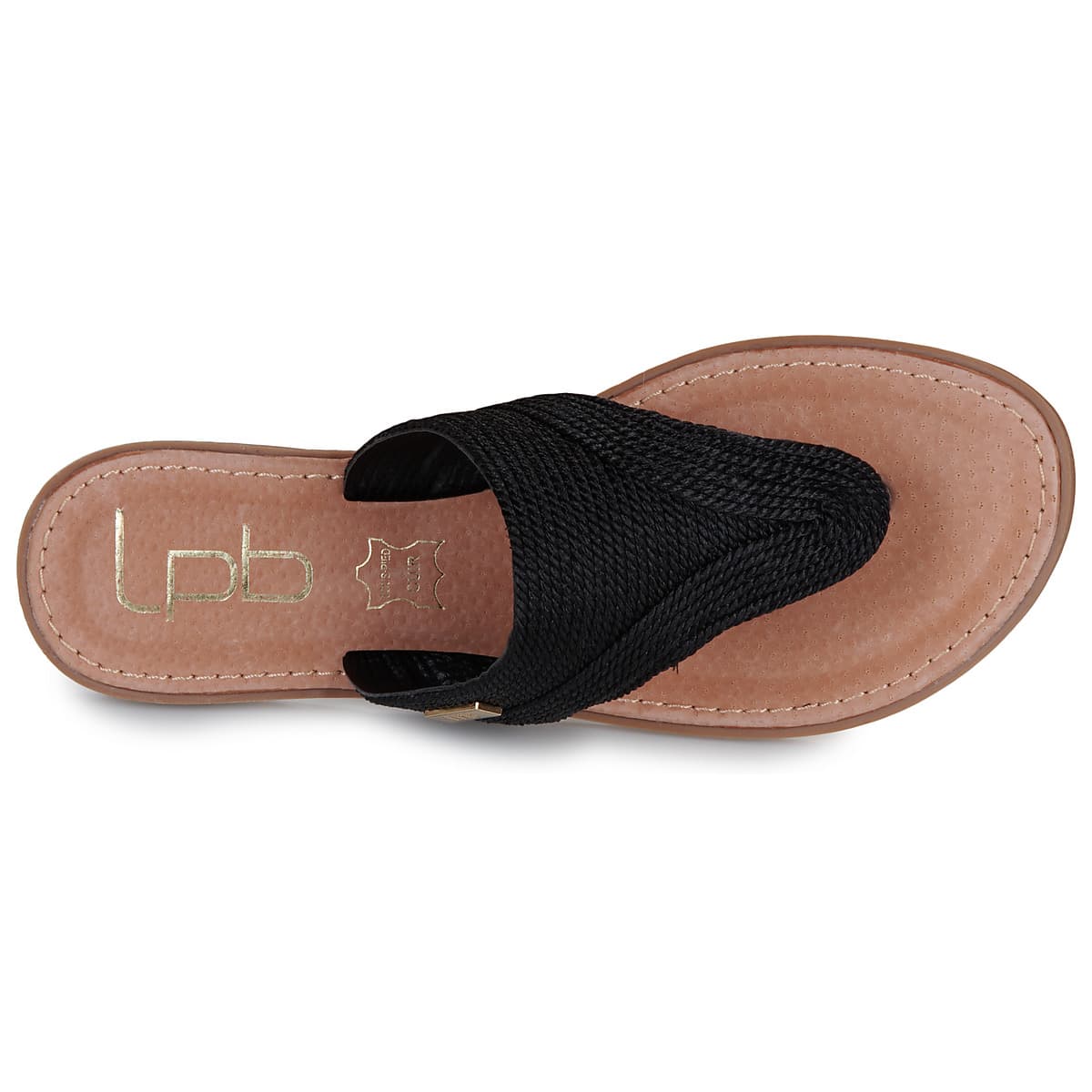 Women's Flip Flops Les Petites Bombes Black