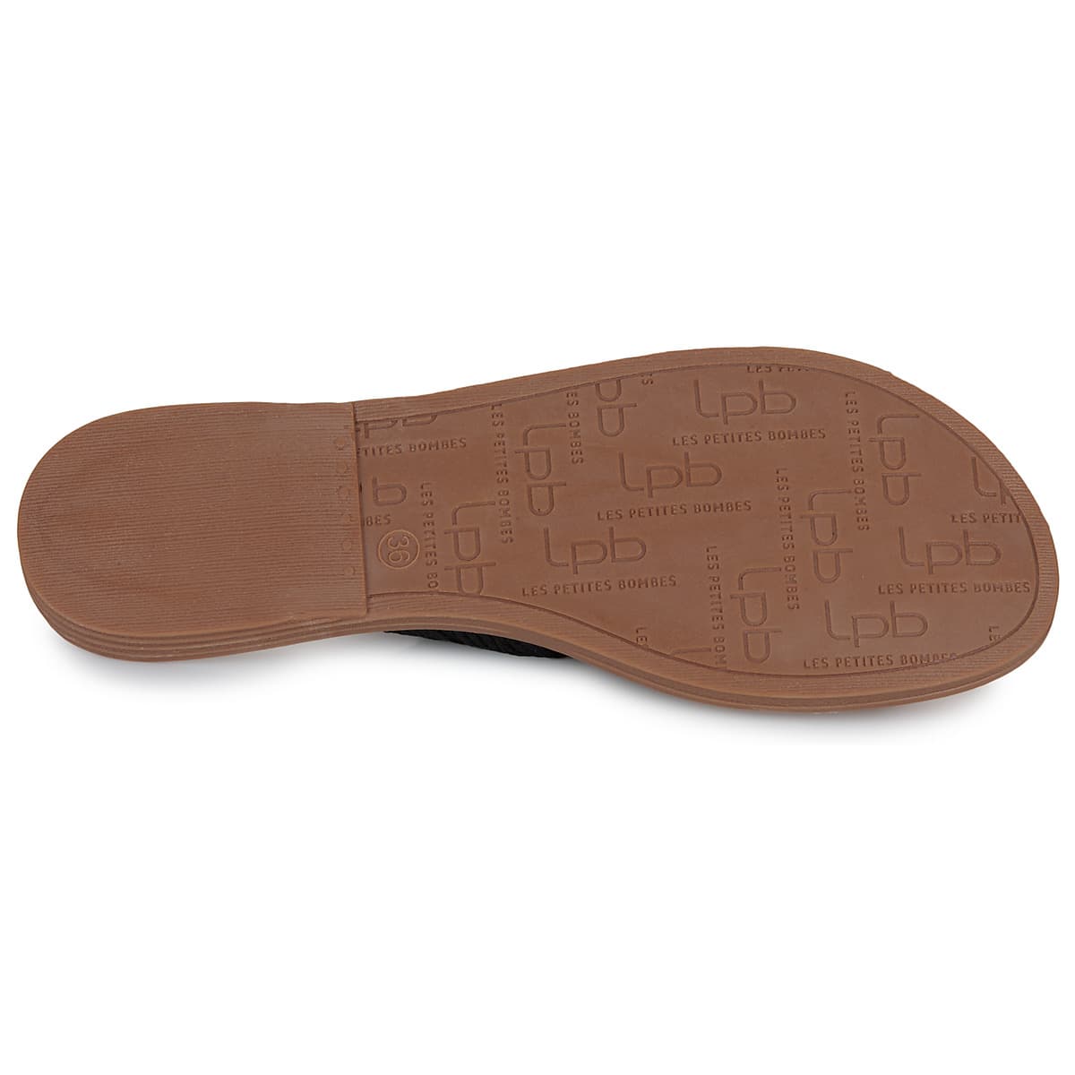 Women's Flip Flops Les Petites Bombes Black