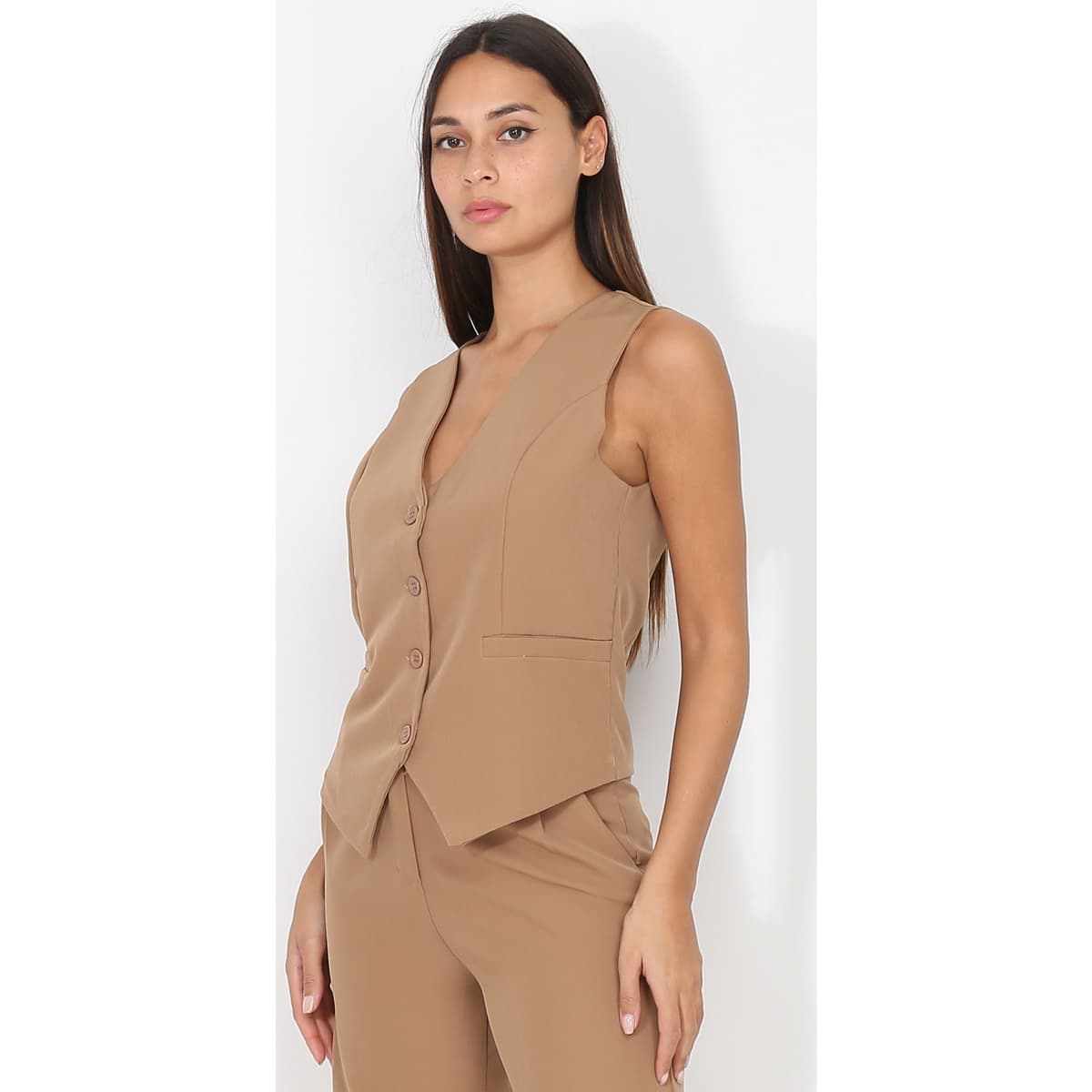 Women's Blazers La Modeuse Brown