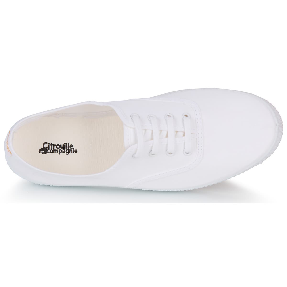 Boys' Sneakers Citrouille et Compagnie White