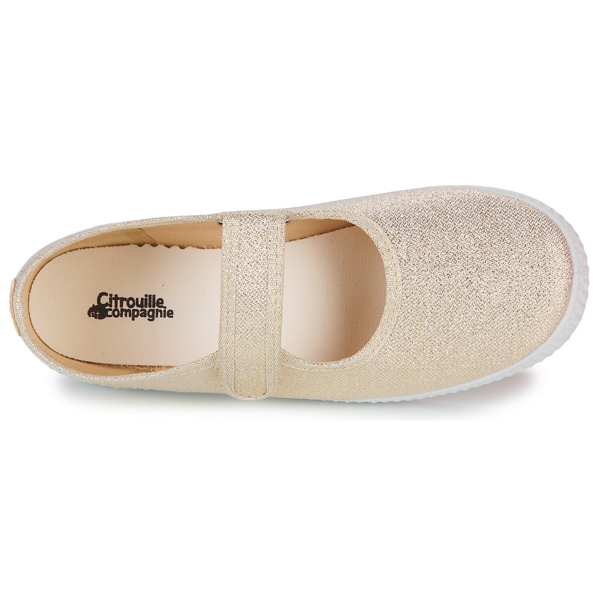 Women's Ballet Flats Citrouille et Compagnie Gold