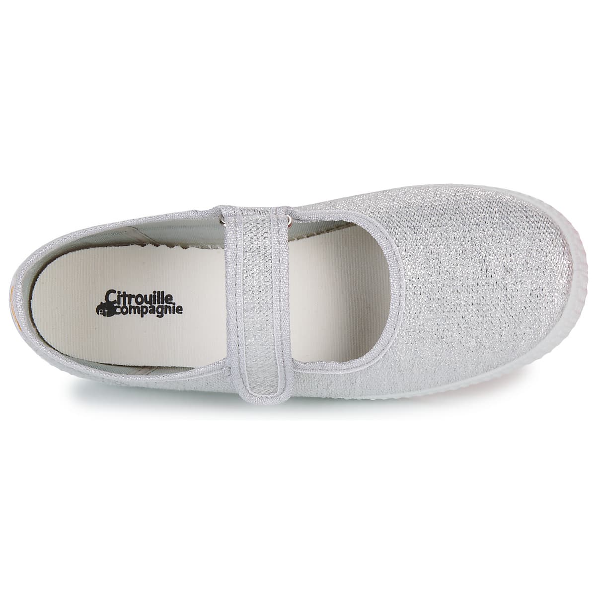 Women's Ballet Flats Citrouille et Compagnie Silver