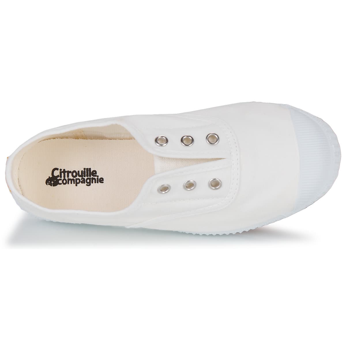 Boys' Sneakers Citrouille et Compagnie White