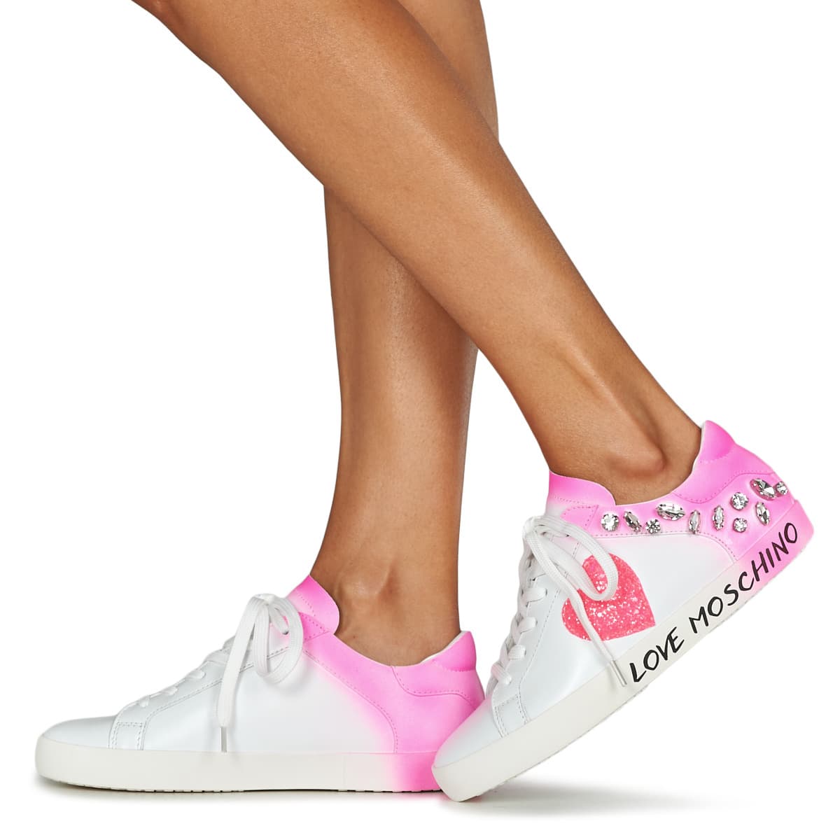 Women's Sneakers Love Moschino Pink