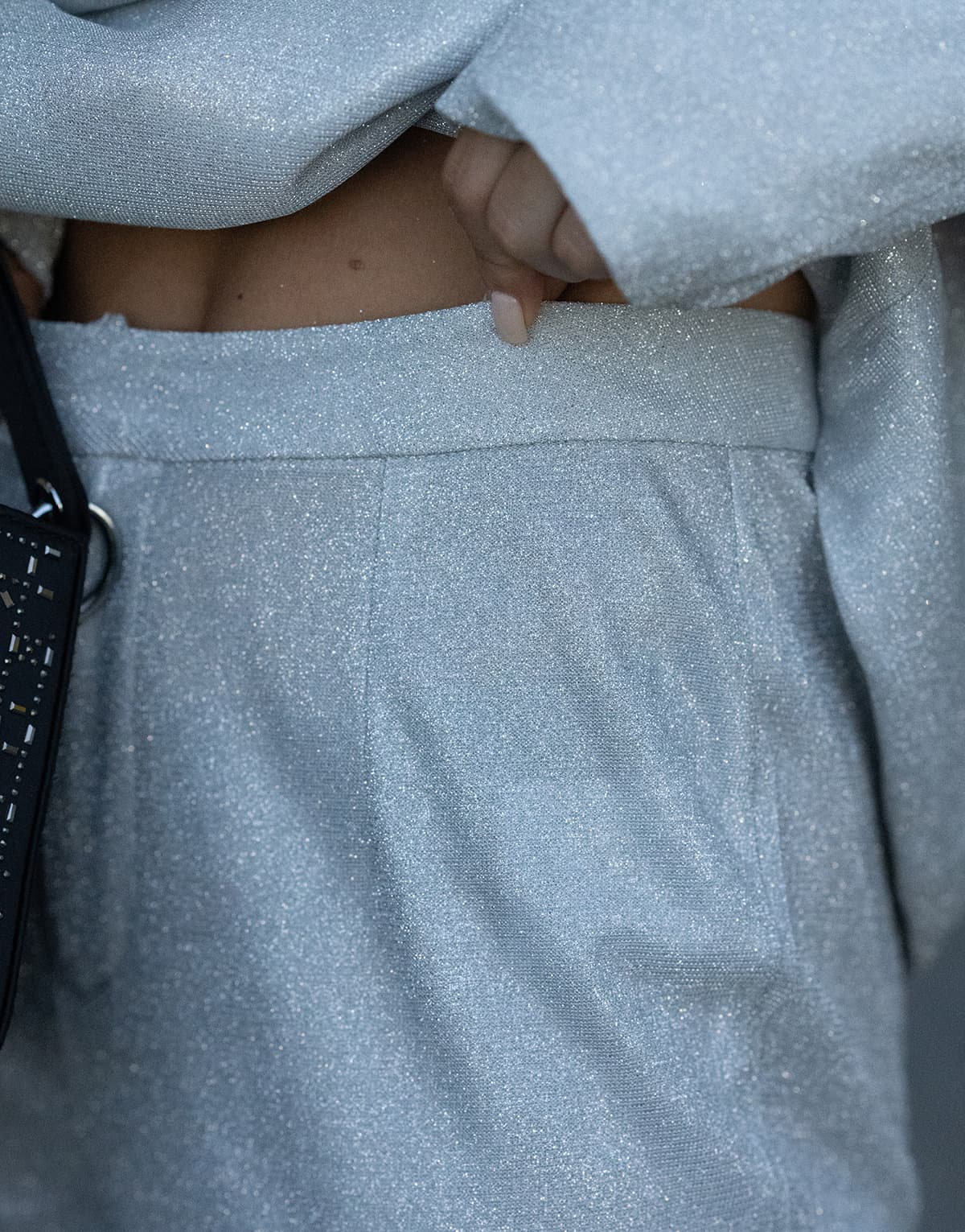 Women's Pants THEAD. Silver