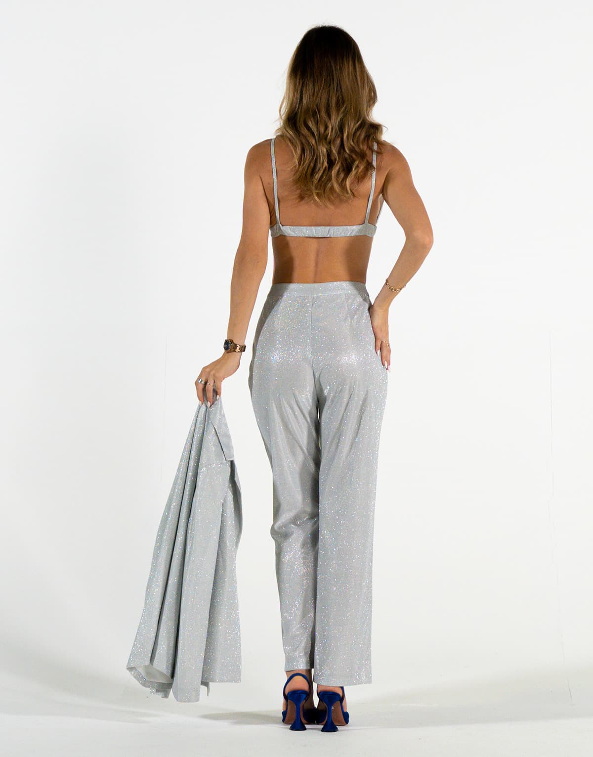 Women's Sports Bras THEAD. Silver