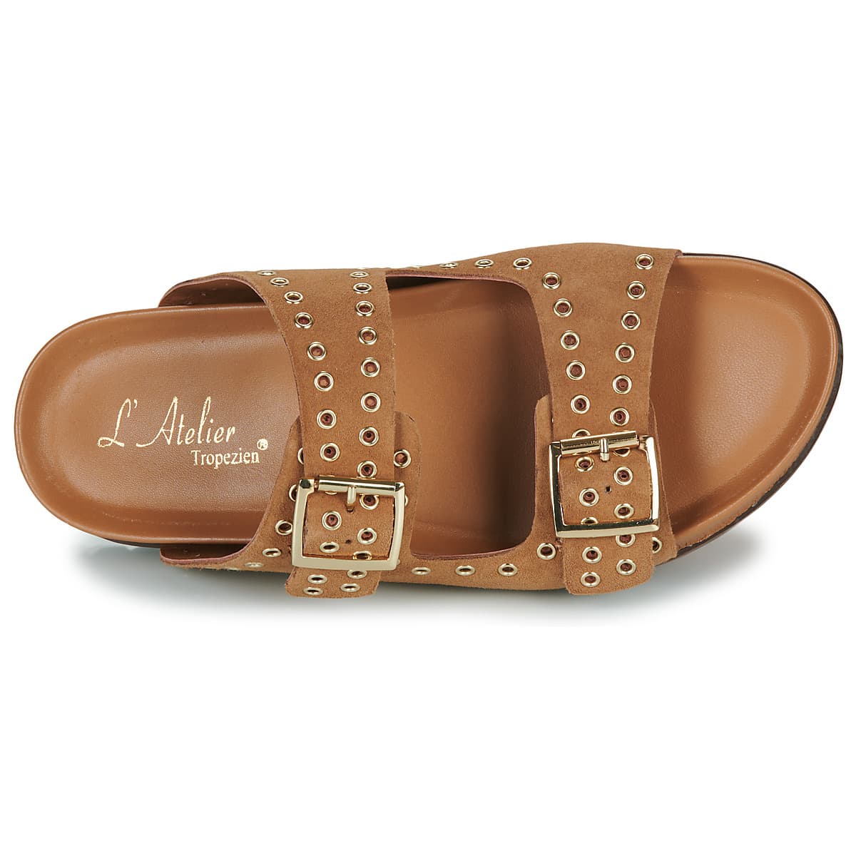 Women's Mules L'Atelier Tropézien Brown