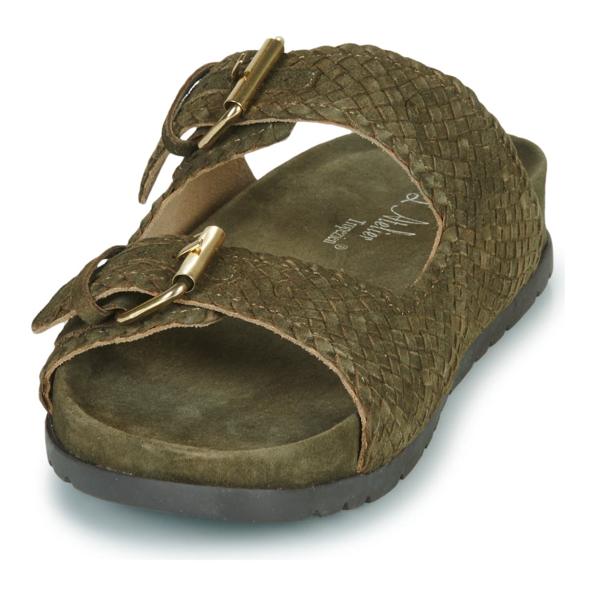 Women's Mules L'Atelier Tropézien Khaki