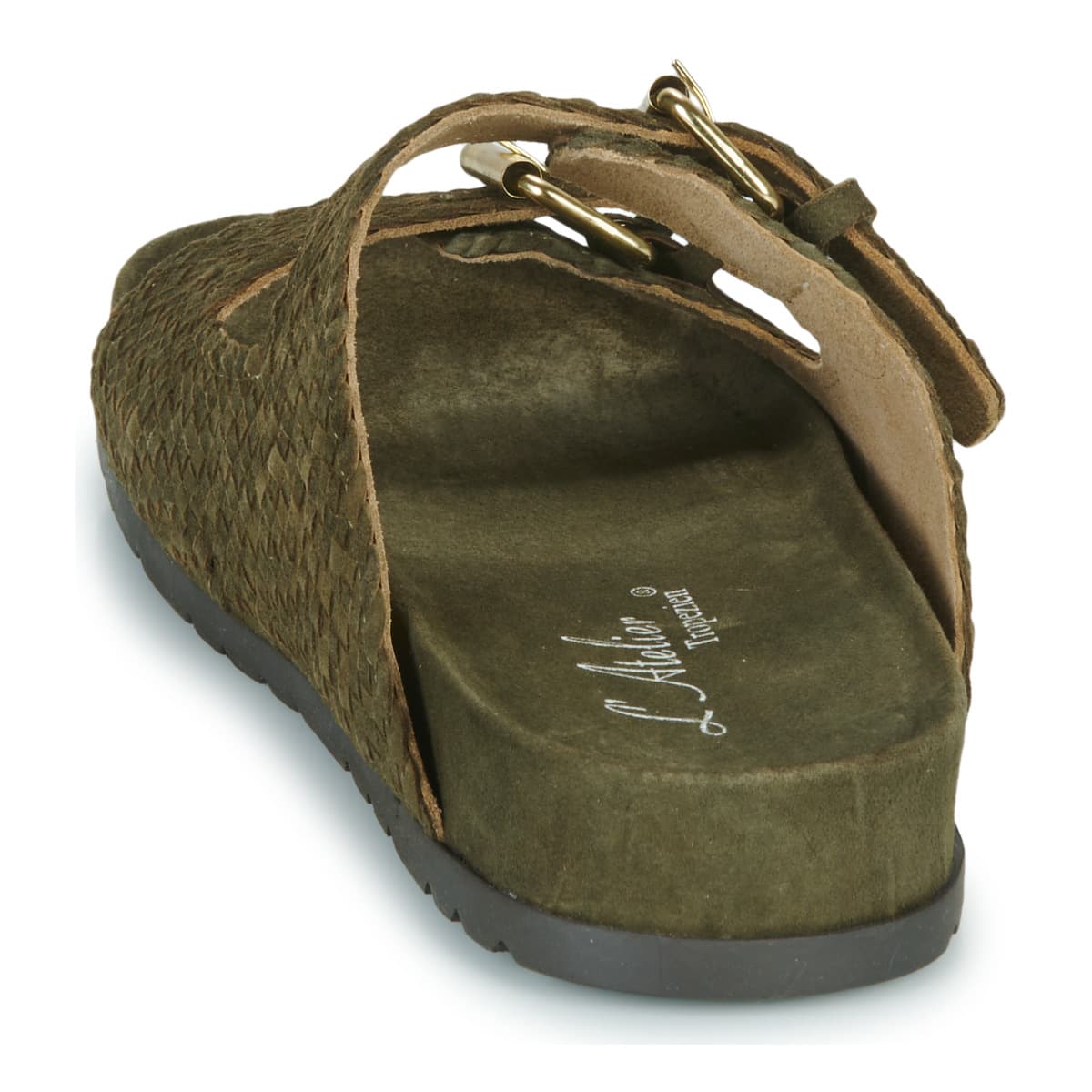Women's Mules L'Atelier Tropézien Khaki