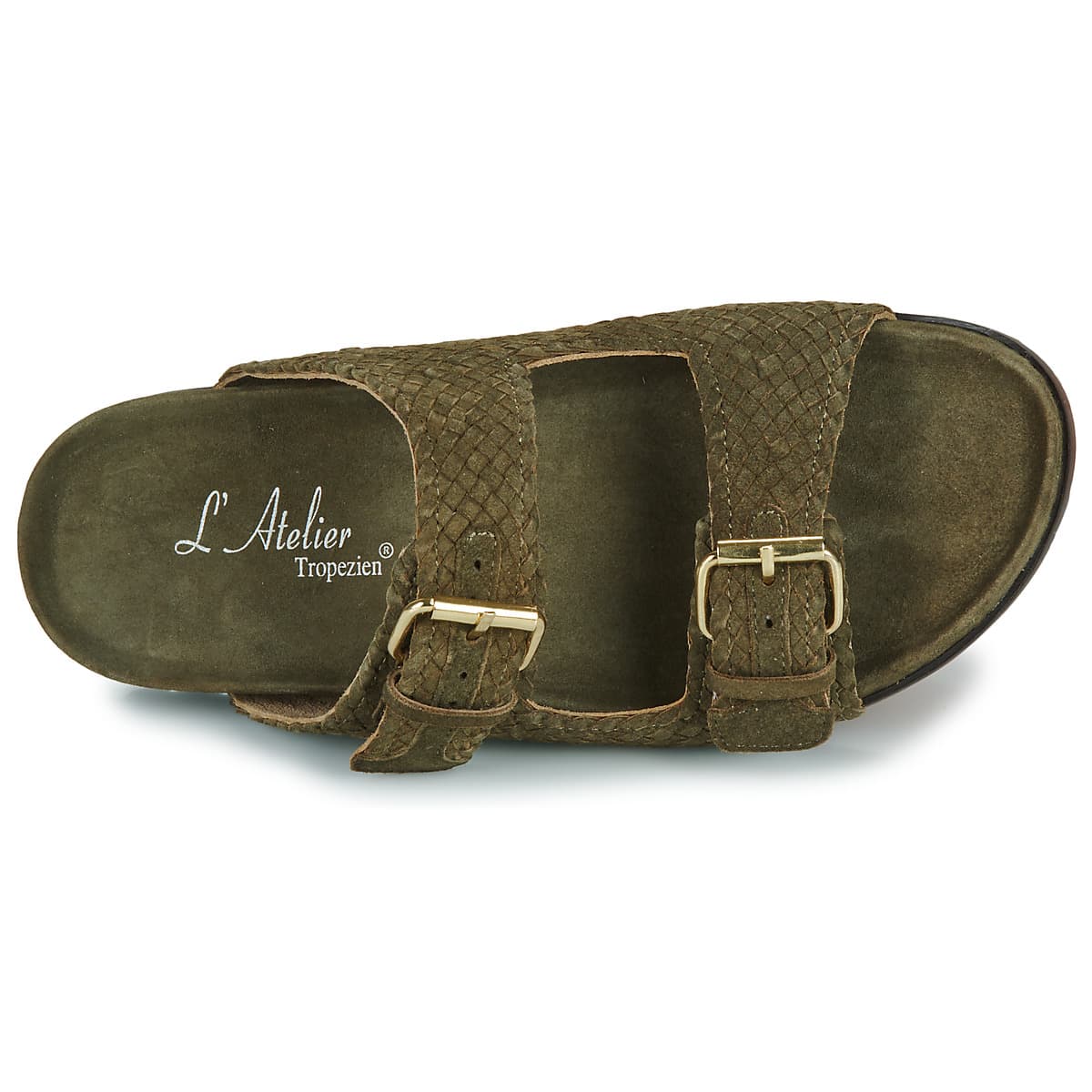 Women's Mules L'Atelier Tropézien Khaki