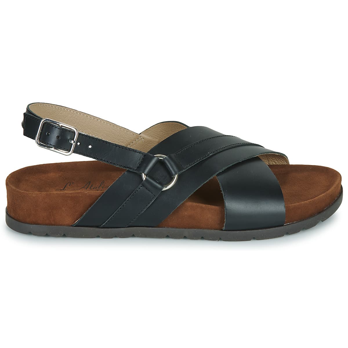 Women's Sandals L'Atelier Tropézien Black