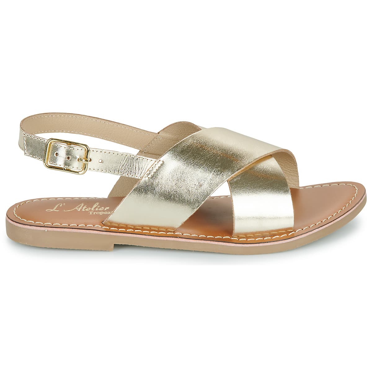 Women's Sandals L'Atelier Tropézien Gold