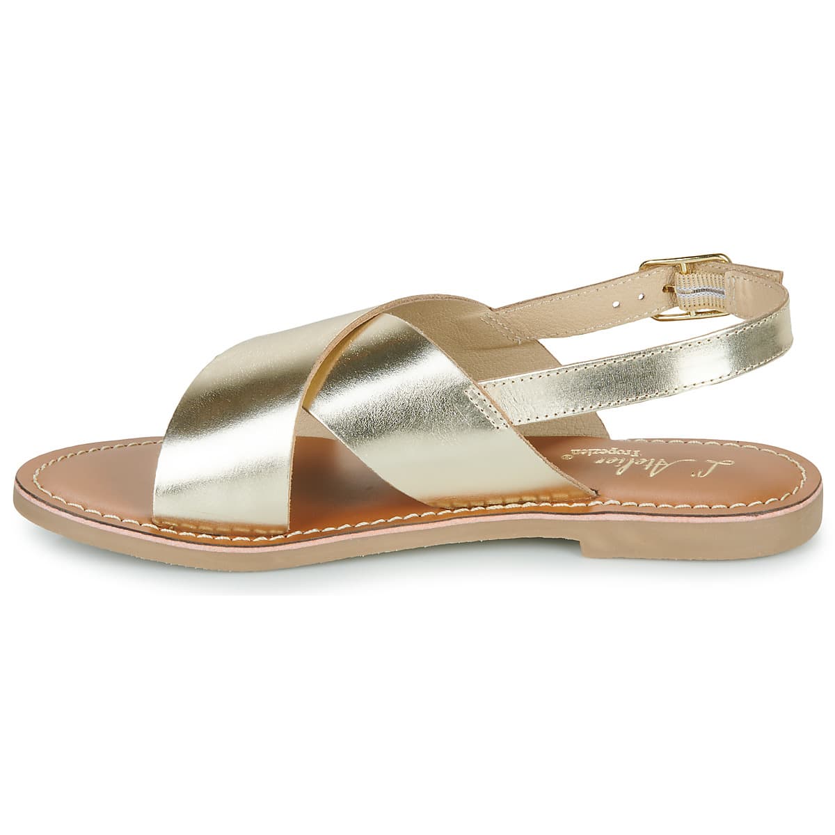 Women's Sandals L'Atelier Tropézien Gold