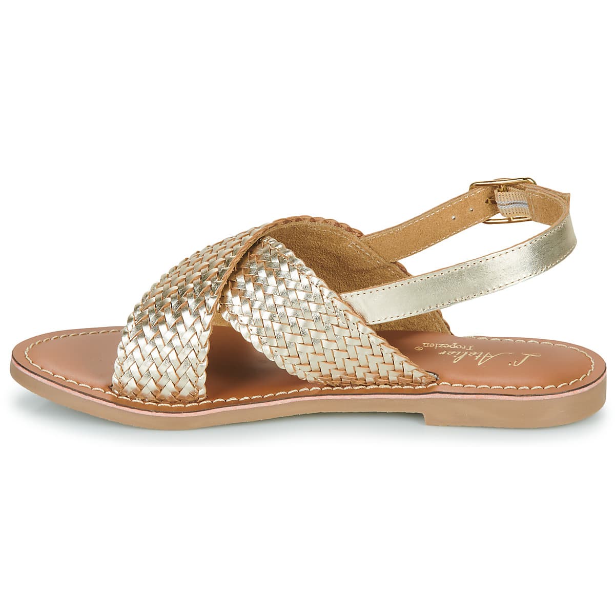 Women's Sandals L'Atelier Tropézien Gold
