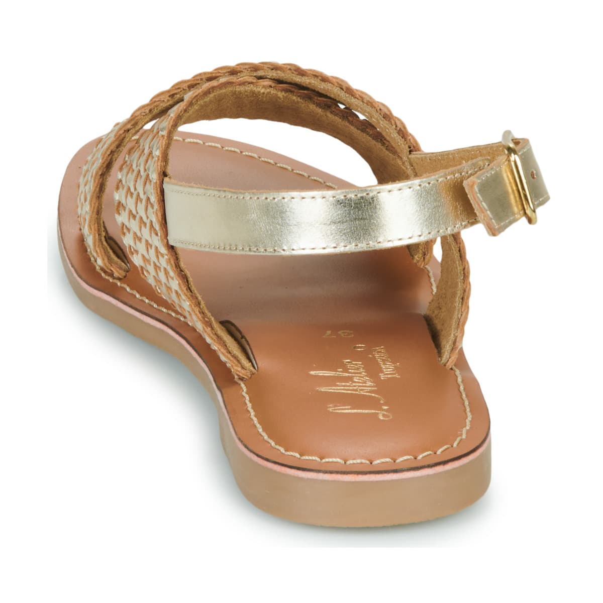 Women's Sandals L'Atelier Tropézien Gold