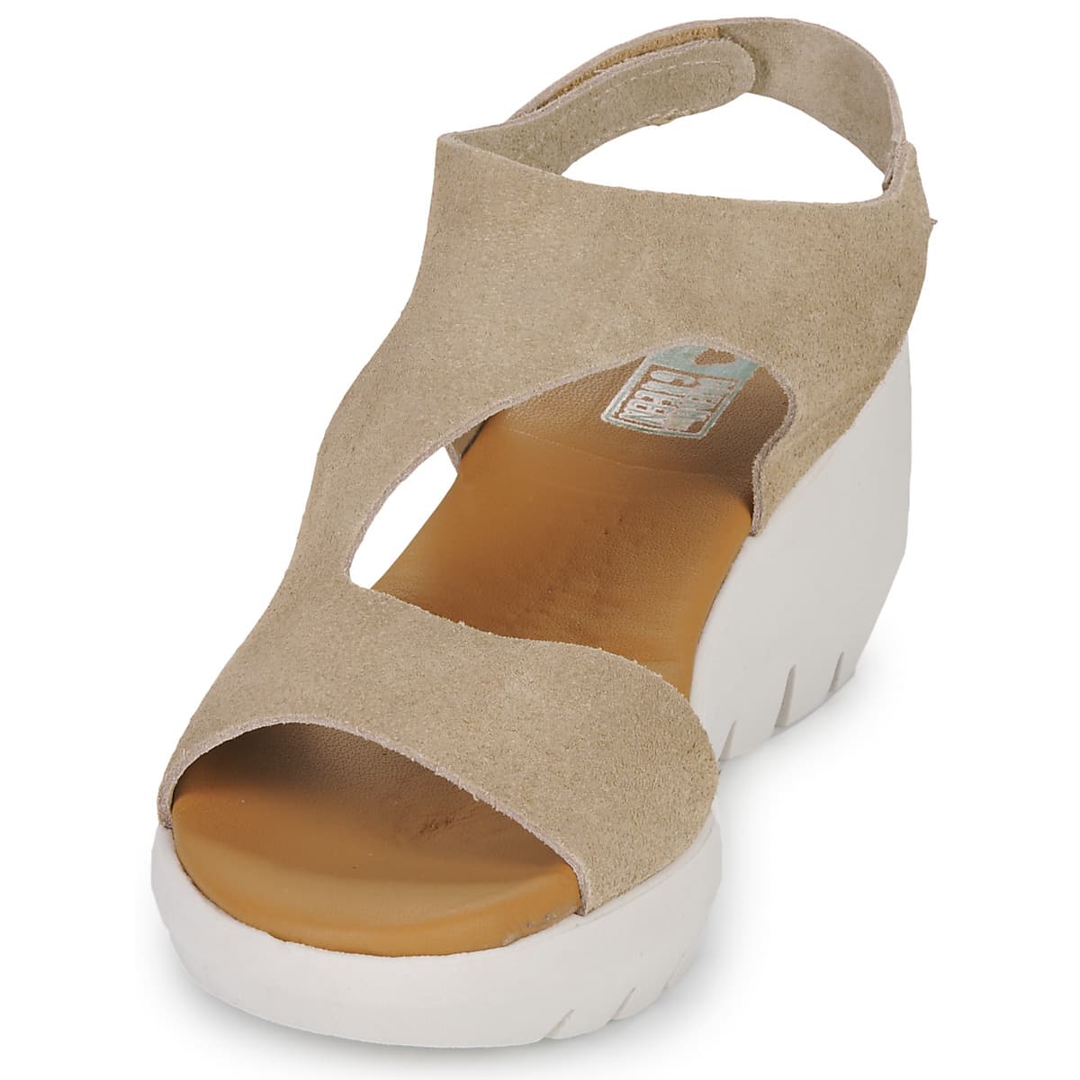 Women's Platforms Dream in Green Beige