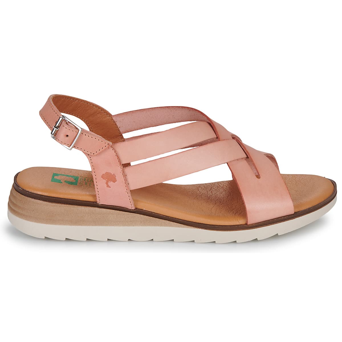 Women's Platforms Dream in Green Pink