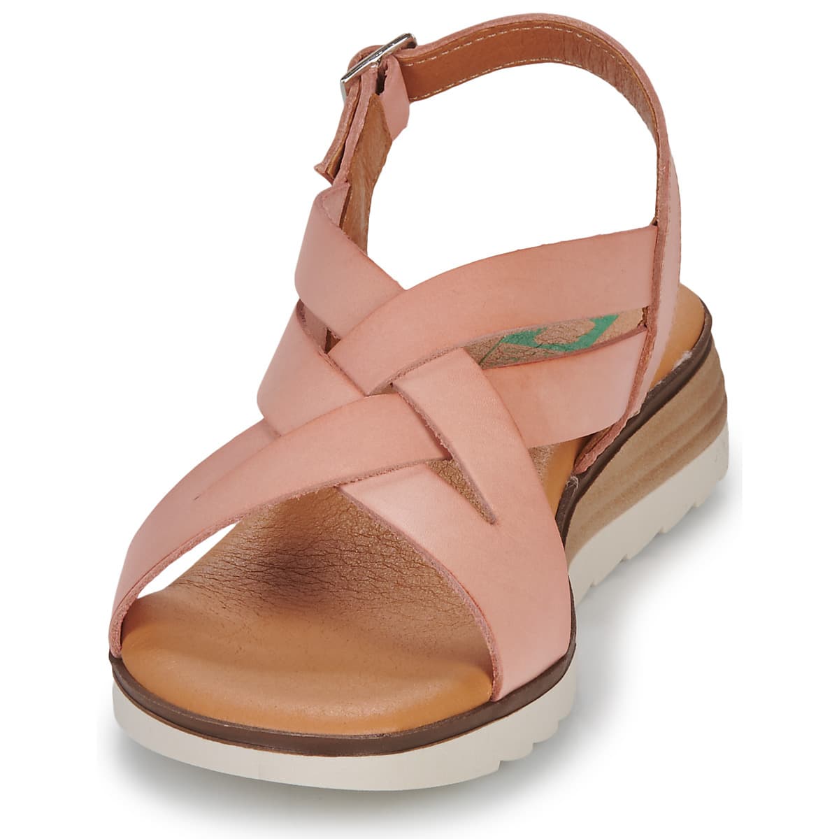 Women's Platforms Dream in Green Pink