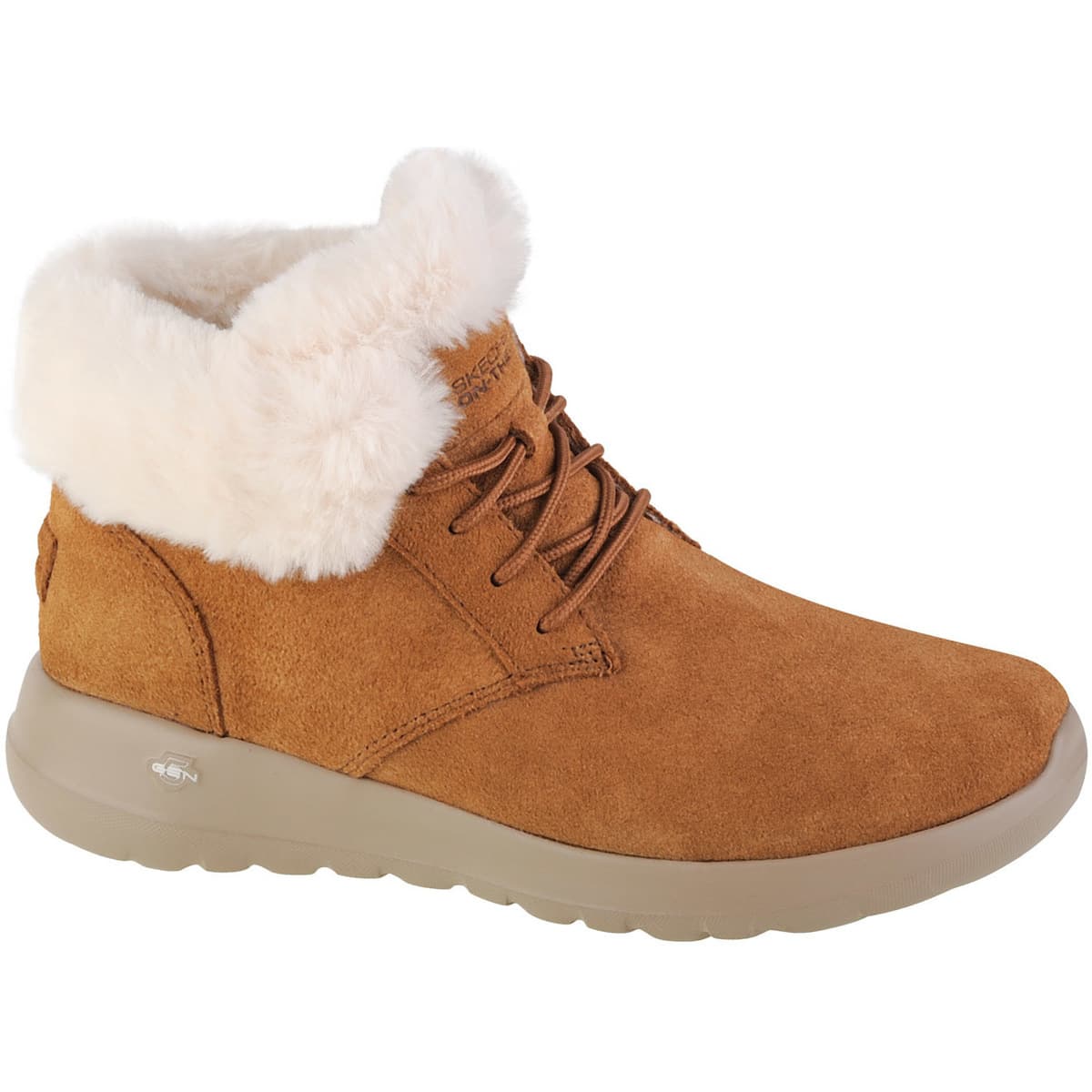 Women's Boots Skechers Brown