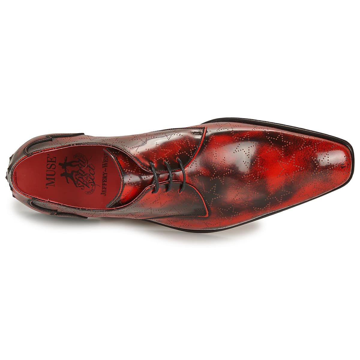 Men's Derby Shoes Jeffery-West Red