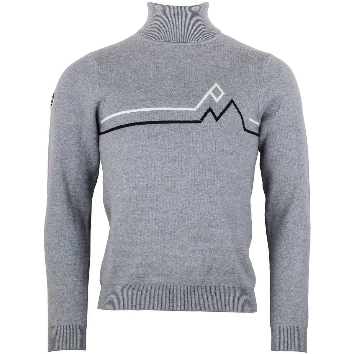 Men's Sweaters Peak Mountain Gray