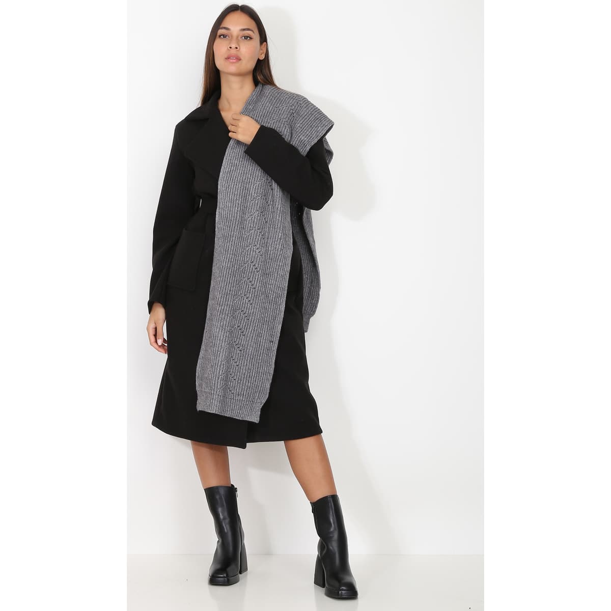 Women's Scarves La Modeuse Gray