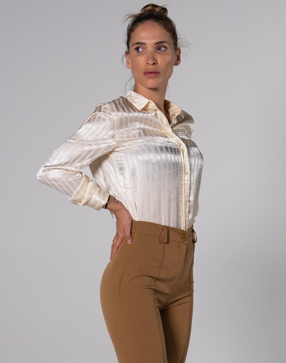 Women's T-Shirts THEAD. Beige