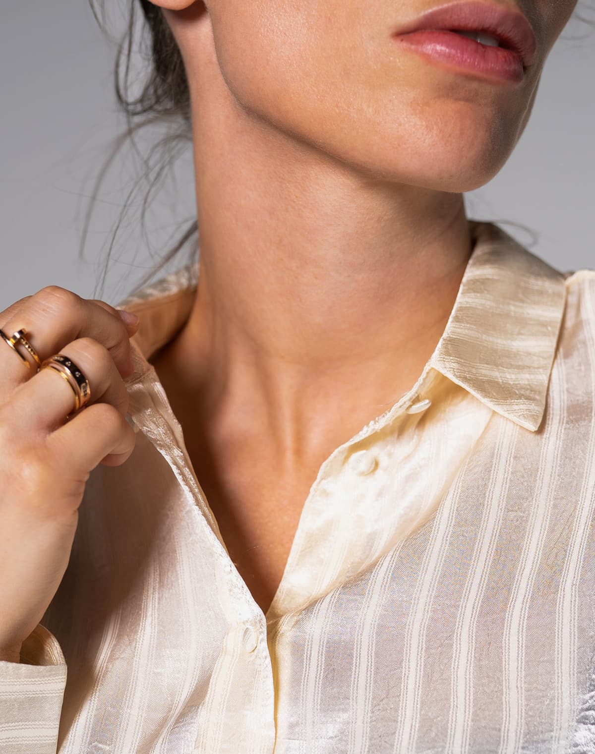 Women's T-Shirts THEAD. Beige