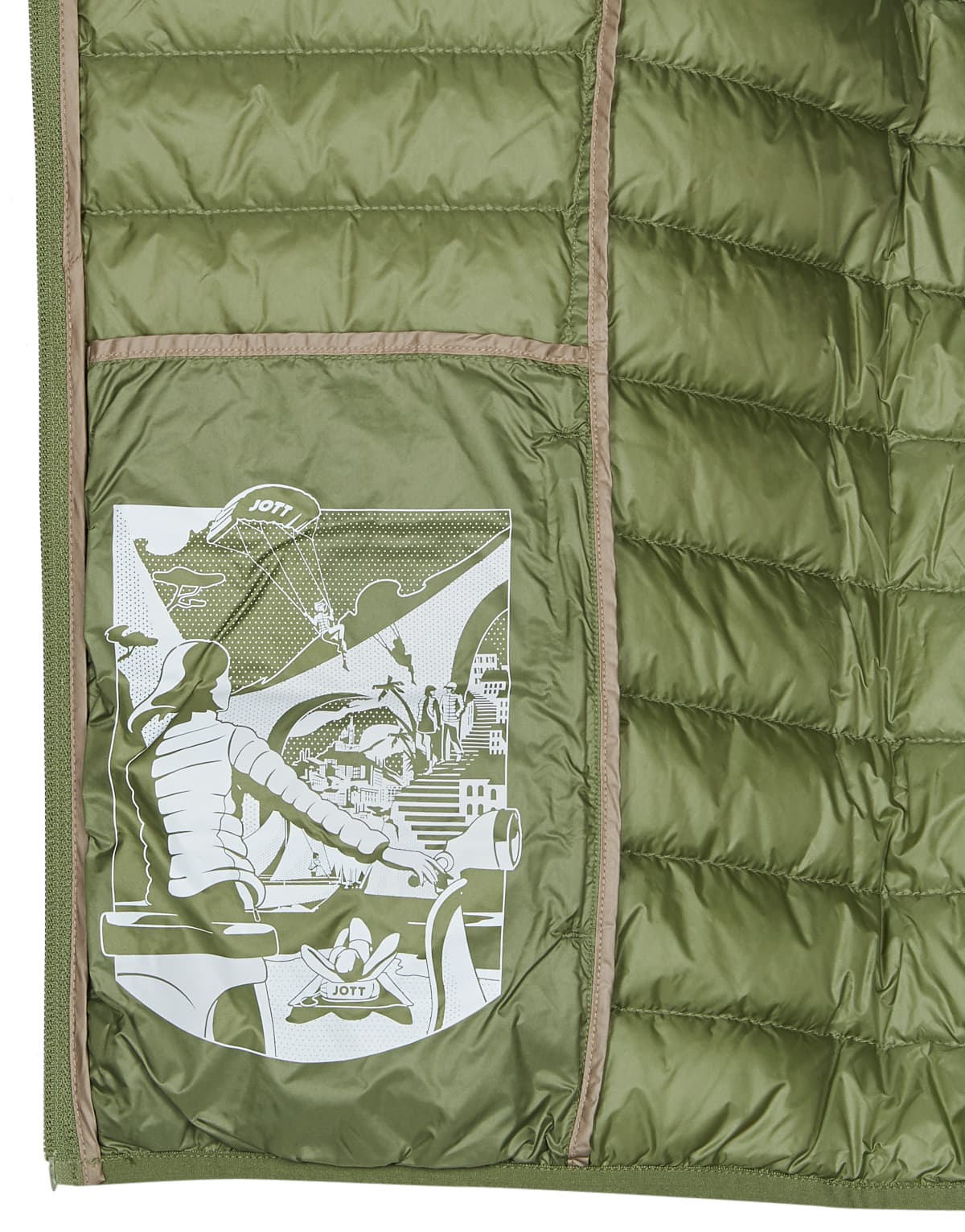 Men's Jackets JOTT Khaki