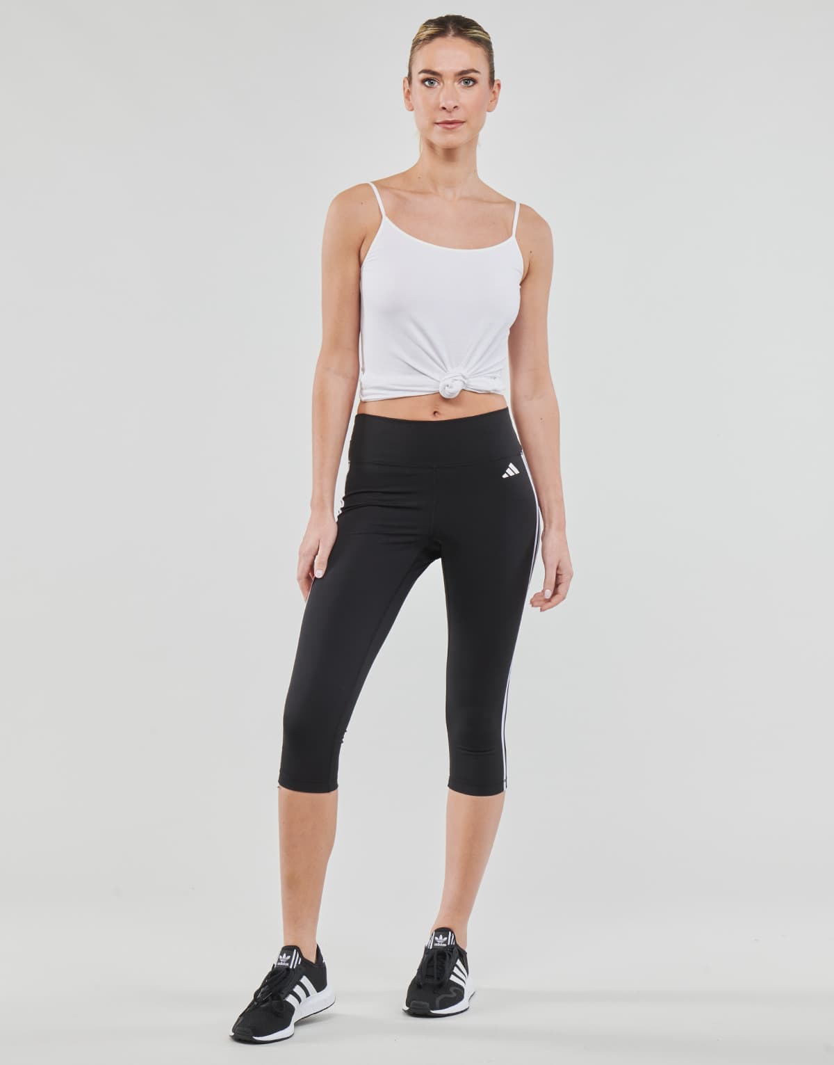 adidas Train Essentials 3Stripes HighWaisted 34 W leggings HT5437
