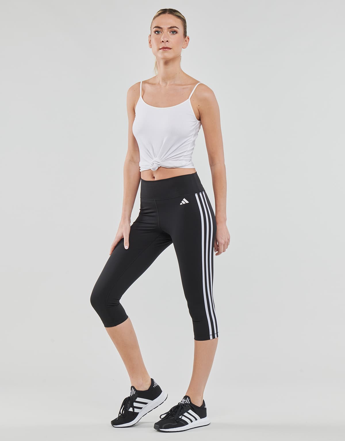 adidas Train Essentials 3Stripes HighWaisted 34 W leggings HT5437