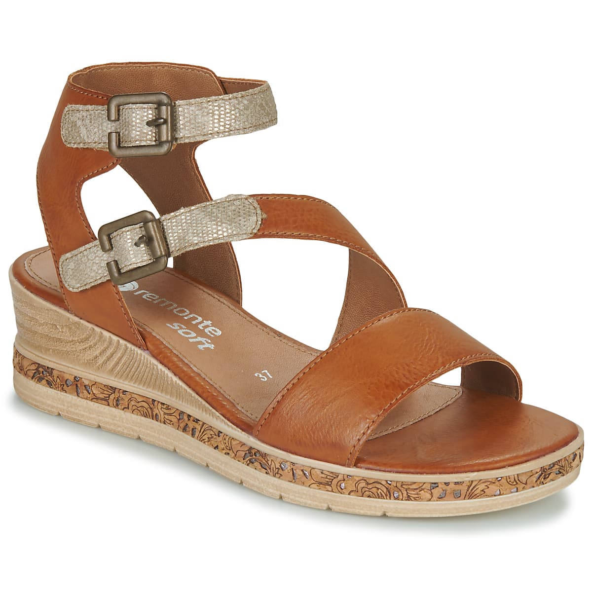 Σανδάλια με πλατφόρμα Remonte D3052-26