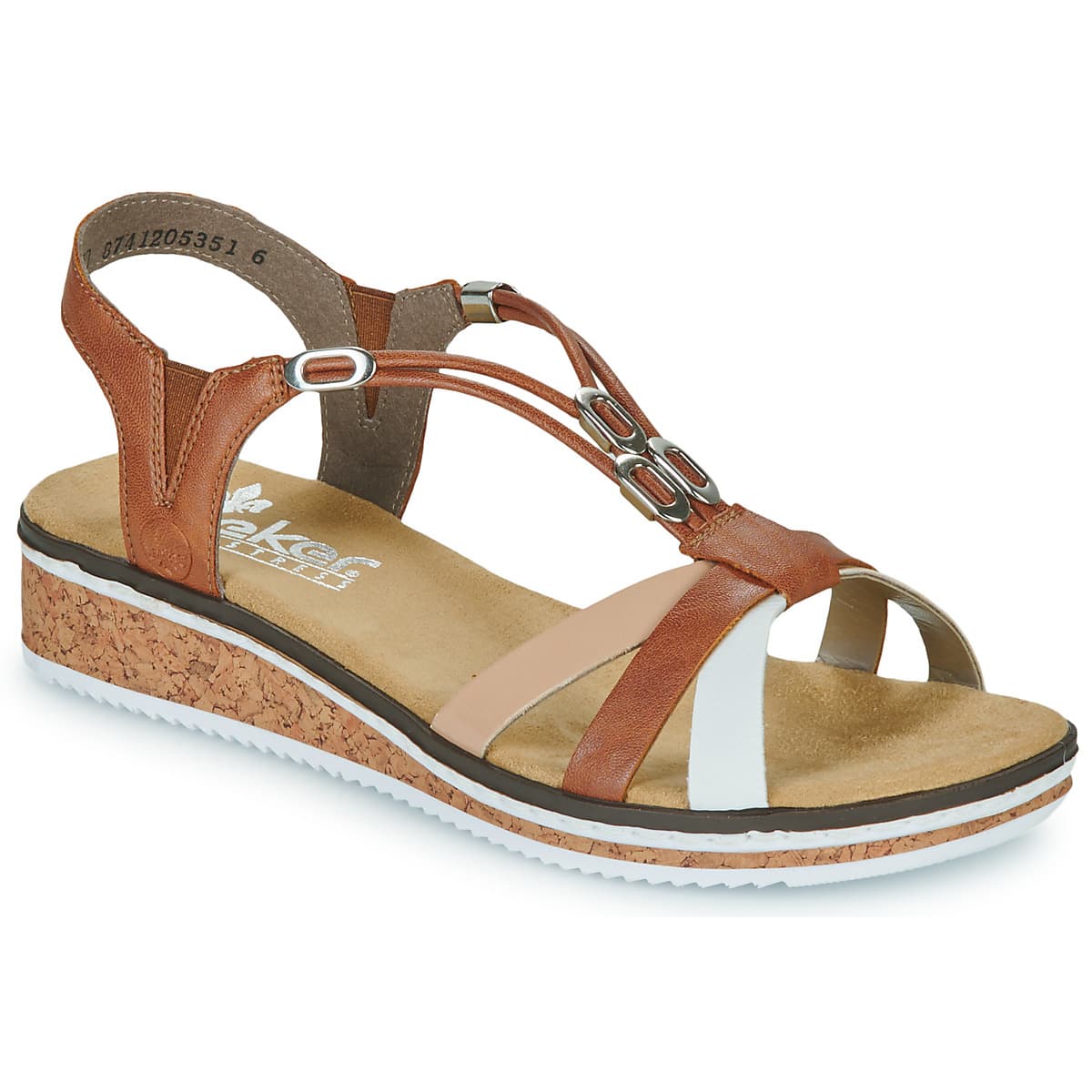 Women's Platforms Rieker Brown